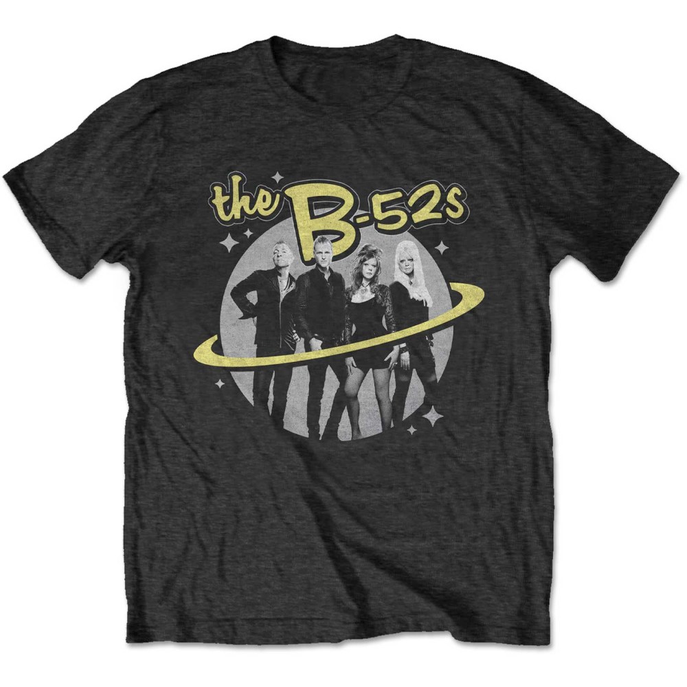 The B52's - Saturn Photo Heren Tshirt - Zwart